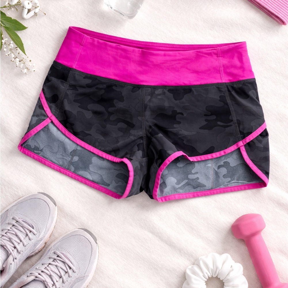 lululemon camo shorts